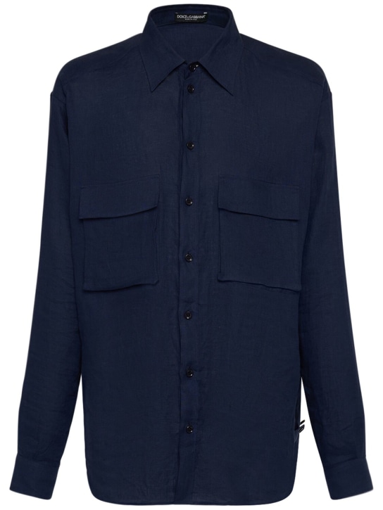 LuisaViaRoma Dolce&GabbanaCamicia oversize in lino