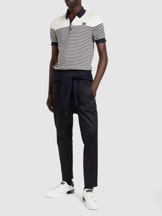 LuisaViaRoma Dolce&GabbanaPolo In Maglia Di Seta