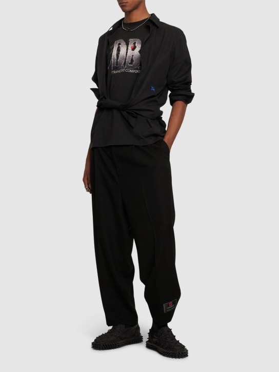 LuisaViaRoma DoubletT-shirt DB In Cotone Con Logo