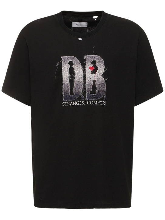 LuisaViaRoma DoubletT-shirt DB in cotone con logo