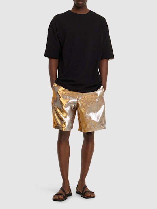 LuisaViaRoma Dries Van NotenShorts Piperi Gold