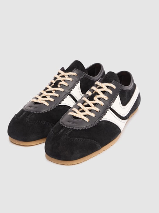 LuisaViaRoma Dries Van NotenSneakers In Camoscio