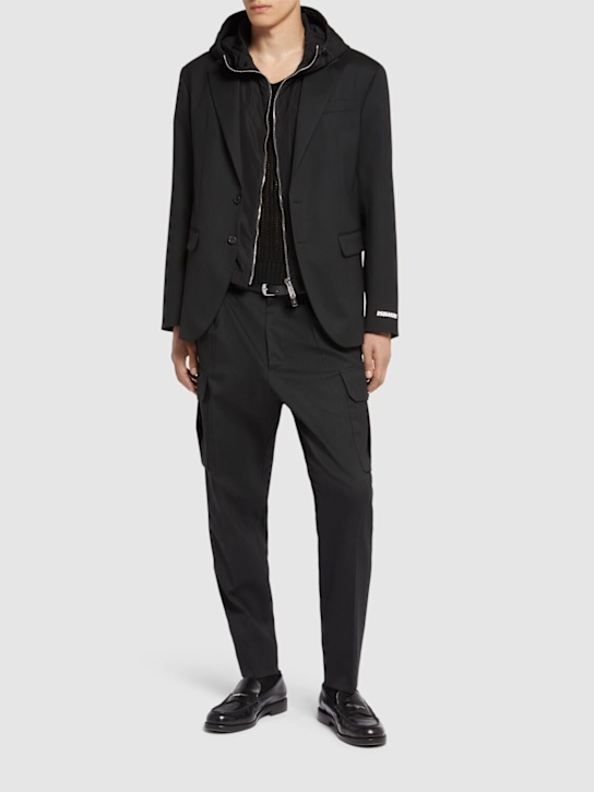 LuisaViaRoma Dsquared2Blazer Urban Con Cappuccio