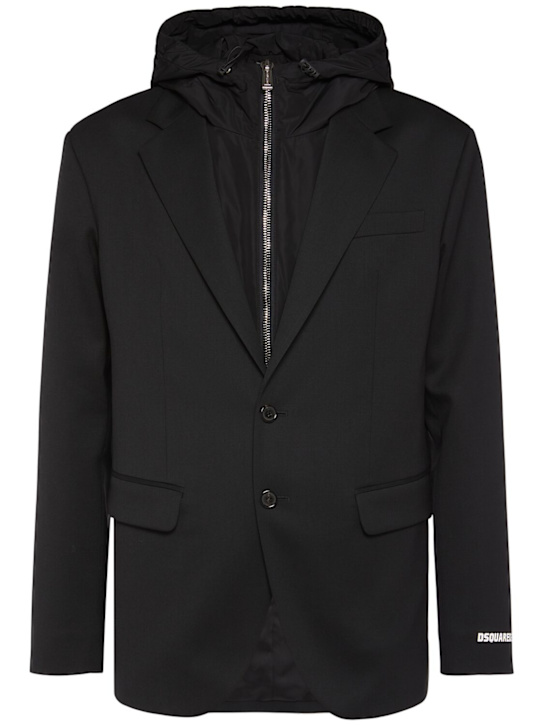 LuisaViaRoma Dsquared2Blazer Urban con cappuccio