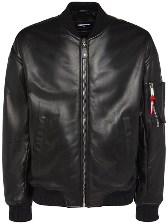 LuisaViaRoma Dsquared2Bomber In Pelle
