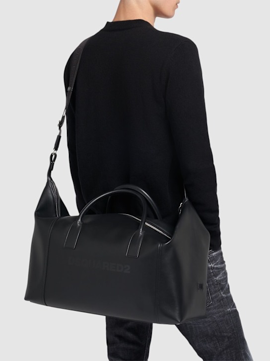 LuisaViaRoma Dsquared2Borsone In Pelle Con Logo