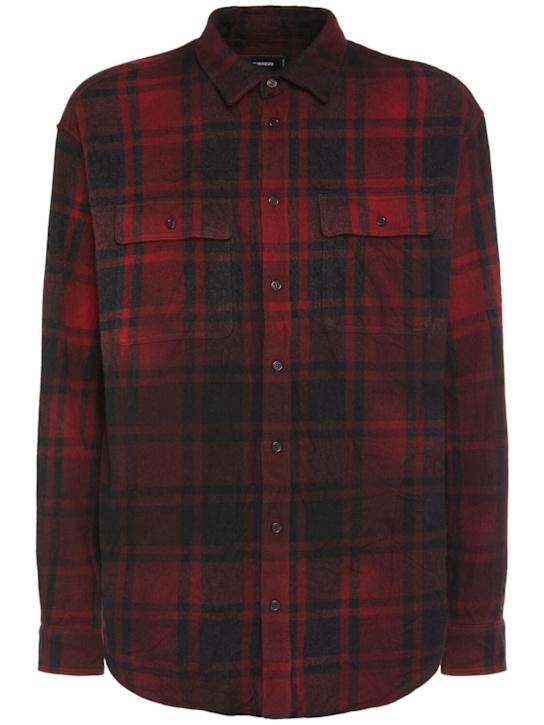 LuisaViaRoma Dsquared2Camicia tie dye a quadri