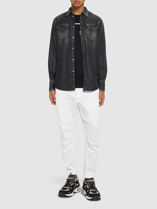 LuisaViaRoma Dsquared2Camicia Western In Cotone