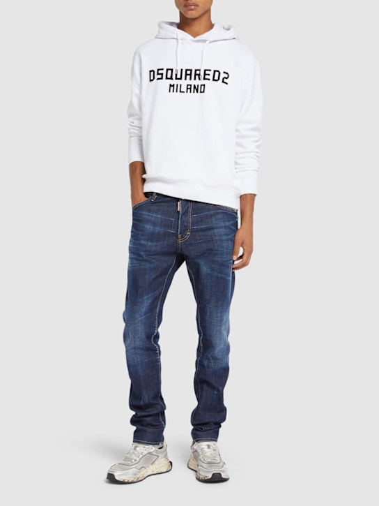 LuisaViaRoma Dsquared2Felpa Cool Fit Con Cappuccio