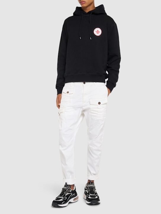 LuisaViaRoma Dsquared2Felpa Cool Fit Con Cappuccio