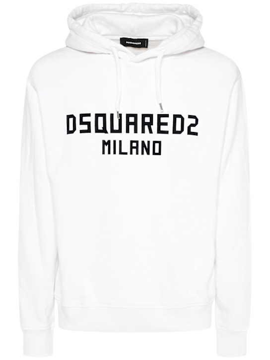 LuisaViaRoma Dsquared2Felpa Cool Fit Con Cappuccio