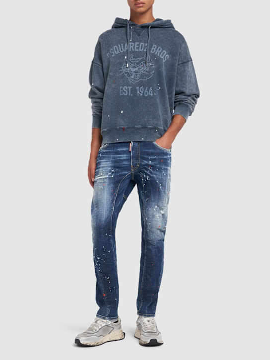 LuisaViaRoma Dsquared2Felpa Cypro Con Cappuccio