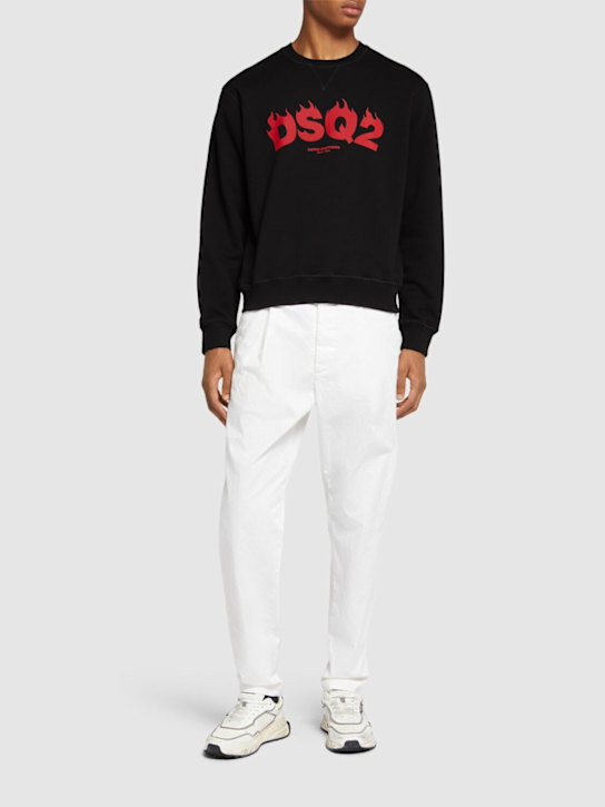 LuisaViaRoma Dsquared2Felpa Girocollo Cool Fit