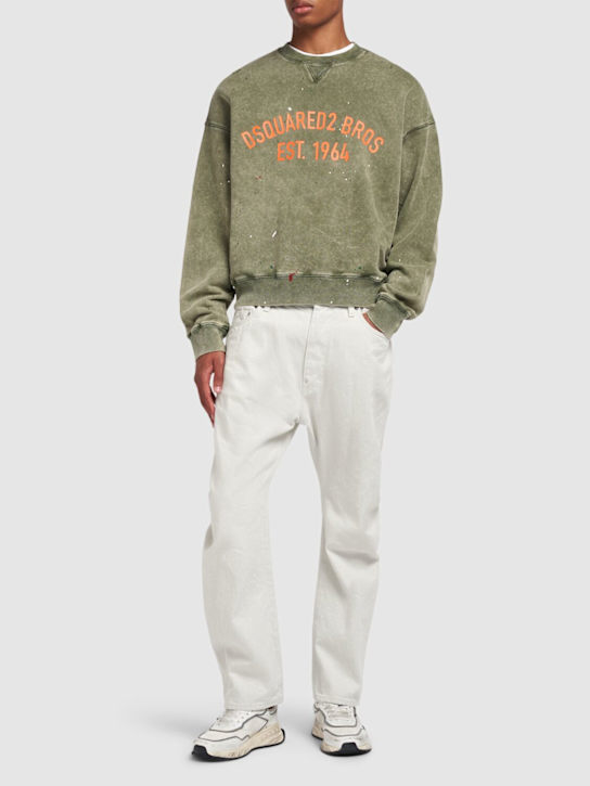 LuisaViaRoma Dsquared2Felpa Girocollo Cypro