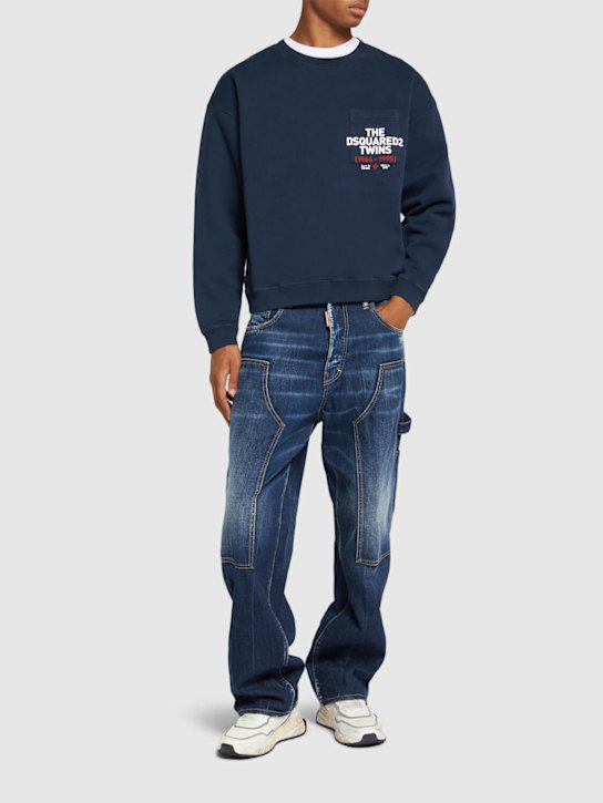 LuisaViaRoma Dsquared2Felpa Girocollo Relaxed Fit