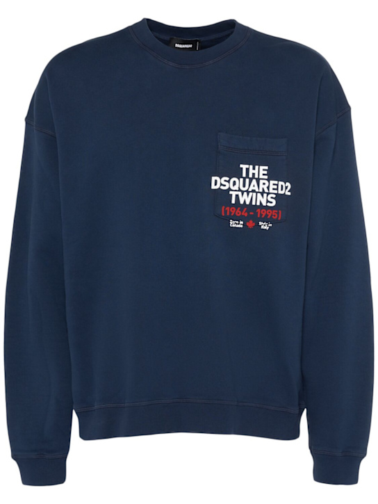 LuisaViaRoma Dsquared2Felpa girocollo relaxed fit