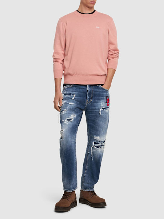 LuisaViaRoma Dsquared2Jeans Bro In Denim Di Cotone