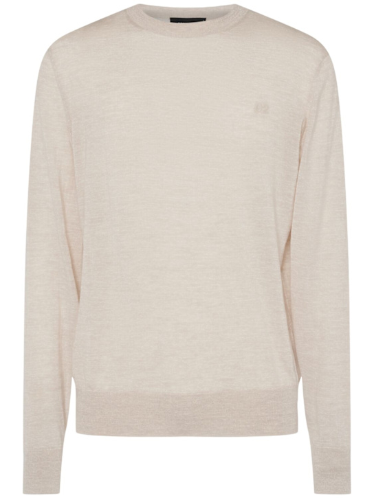 LuisaViaRoma Dsquared2Maglia a girocollo in lana