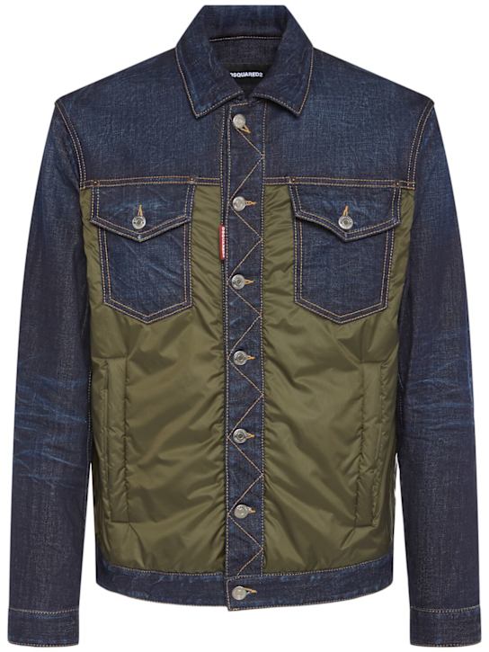 LuisaViaRoma Dsquared2Piumino reversibile in denim