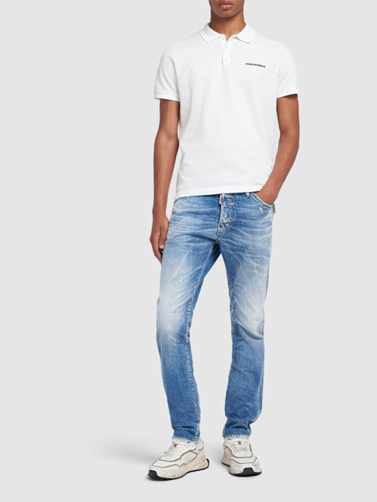 LuisaViaRoma Dsquared2Polo Tennis In Cotone