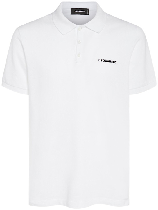 LuisaViaRoma Dsquared2Polo Tennis in cotone