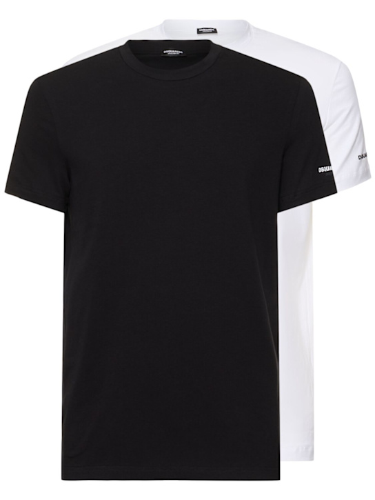 LuisaViaRoma Dsquared2Set di 2 t-shirt in jersey