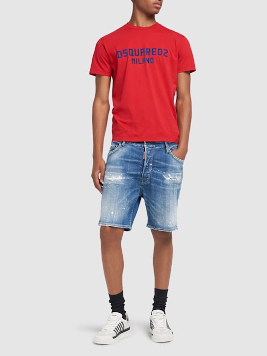 LuisaViaRoma Dsquared2Shorts Marine