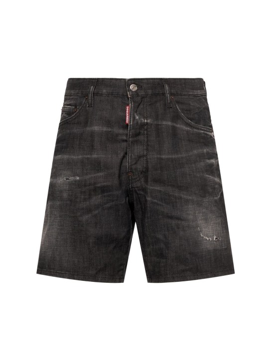 LuisaViaRoma Dsquared2Shorts Marine in denim