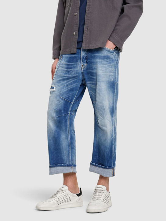 LuisaViaRoma Dsquared2Sneakers In Pelle