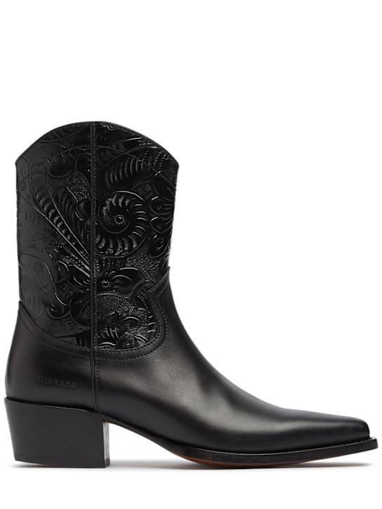 LuisaViaRoma Dsquared2Stivali Texan in pelle