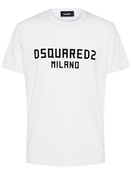 LuisaViaRoma Dsquared2T-shirt cool fit in cotone