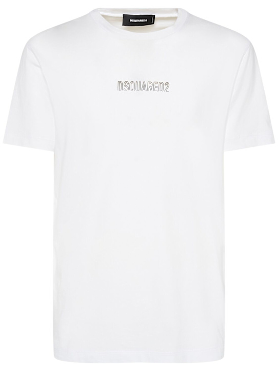 LuisaViaRoma Dsquared2T-shirt cool fit in cotone