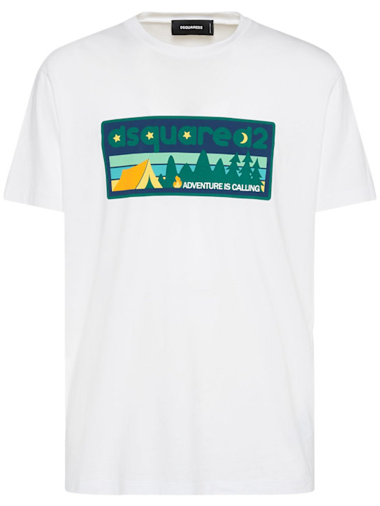 LuisaViaRoma Dsquared2T-shirt cool fit in cotone