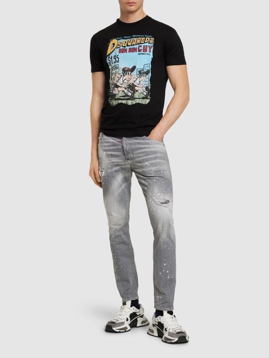 LuisaViaRoma Dsquared2T-shirt In Cotone Con Stampa