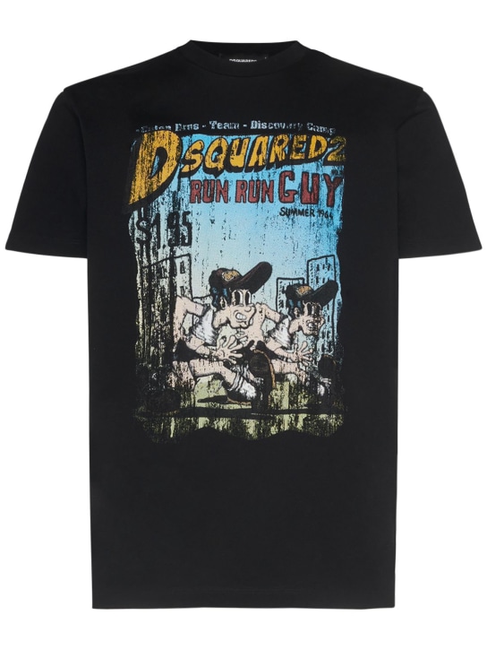 LuisaViaRoma Dsquared2T-shirt in cotone con stampa