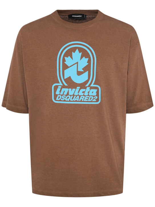 LuisaViaRoma Dsquared2T-shirt Invicta loose fit