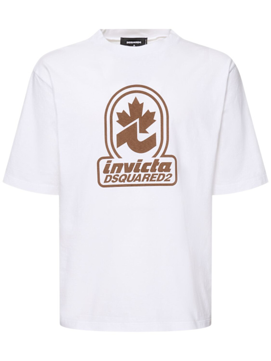 LuisaViaRoma Dsquared2T-shirt Invicta loose fit