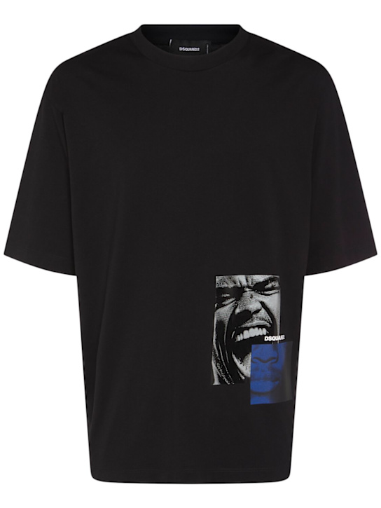 LuisaViaRoma Dsquared2T-shirt loose fit in cotone