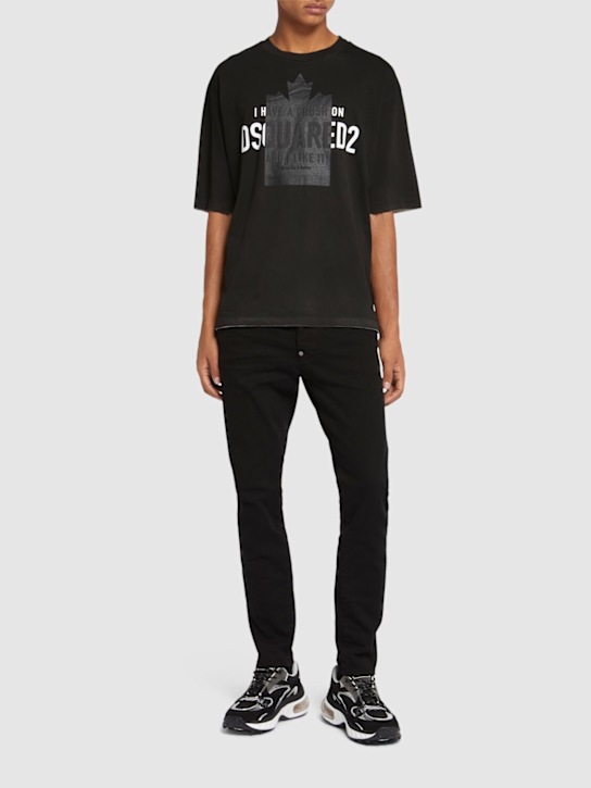 LuisaViaRoma Dsquared2T-shirt Loose Fit In Cotone
