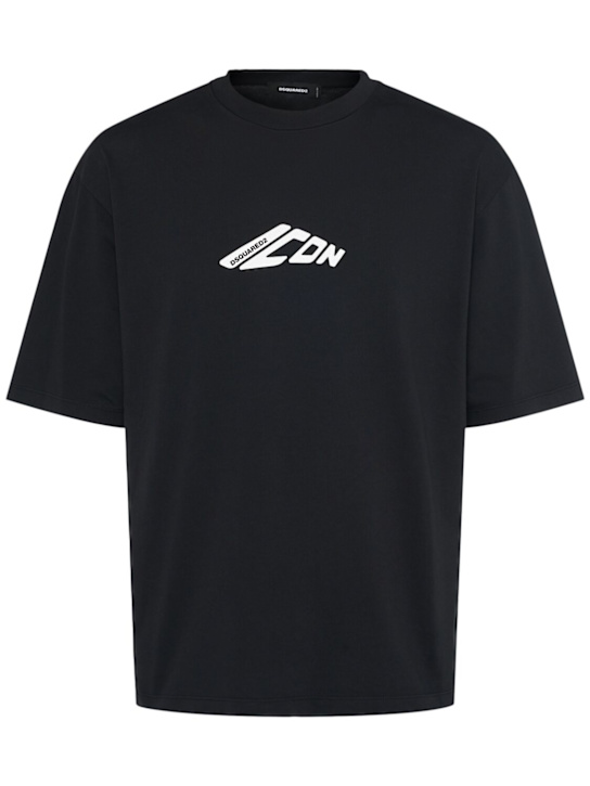 LuisaViaRoma Dsquared2T-shirt loose fit in cotone