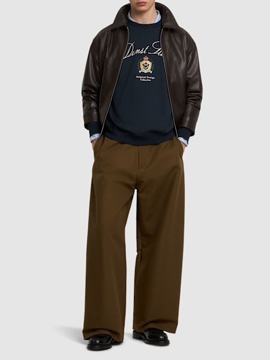 LuisaViaRoma DunstFelpa Classic In Cotone Con Logo