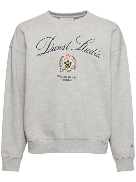 LuisaViaRoma DunstFelpa Classic in cotone con logo