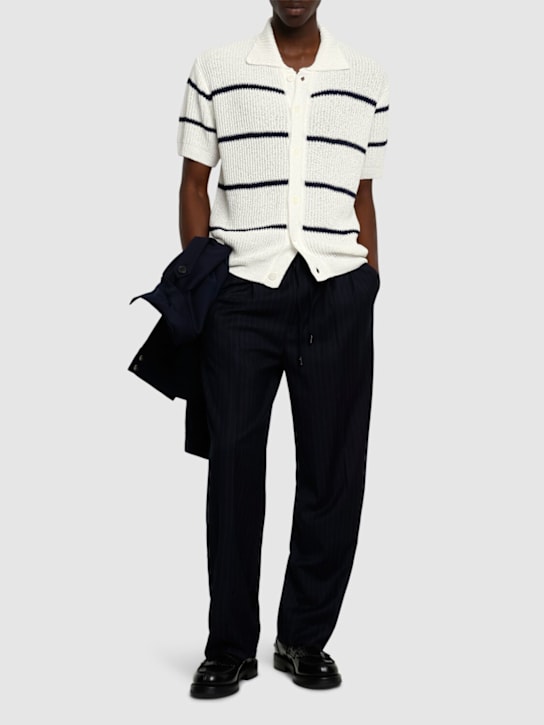 LuisaViaRoma DunstPolo Unisex A Righe Con Colletto