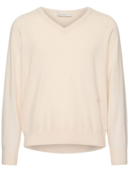 LuisaViaRoma DunstPullover unisex con scollo a V