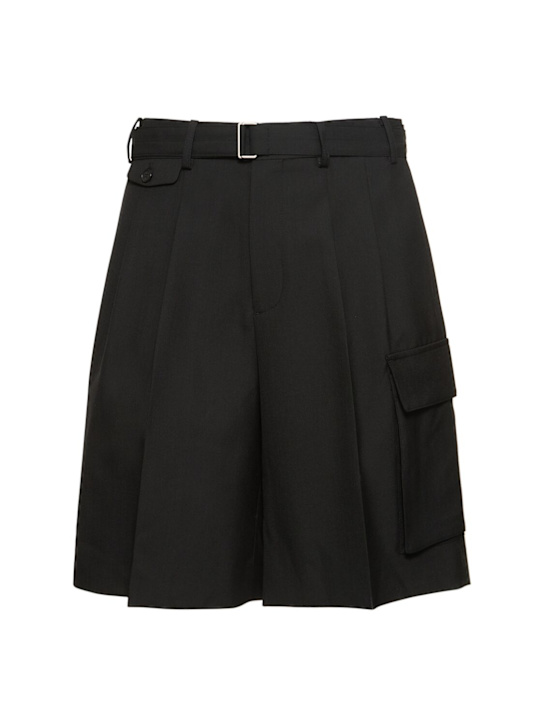 LuisaViaRoma DunstShorts in misto lana con cintura