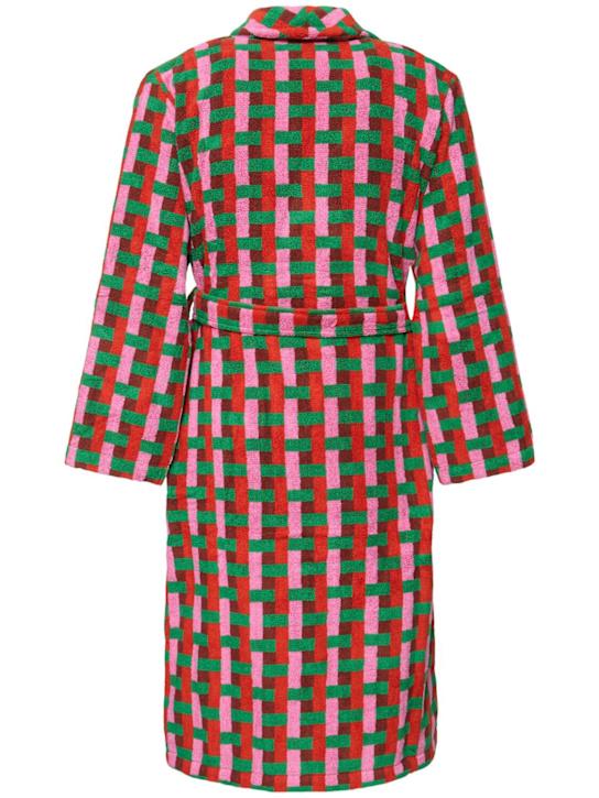 LuisaViaRoma Dusen DusenAccappatoio Red Weave