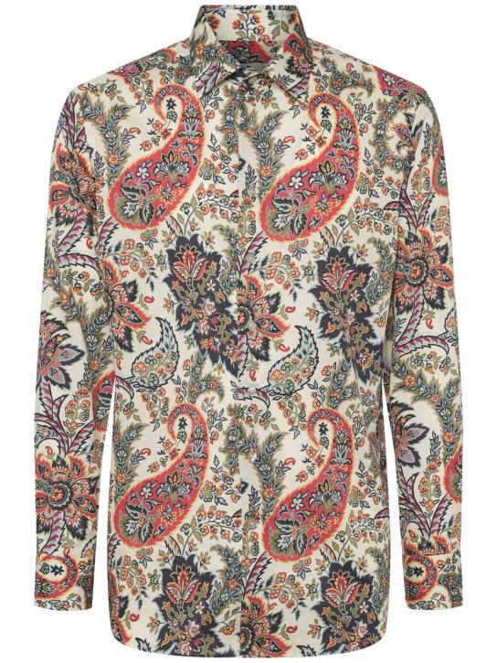 LuisaViaRoma EtroCamicia in cotone stampato