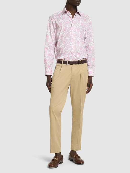 LuisaViaRoma EtroCamicia Roma In Misto Cotone