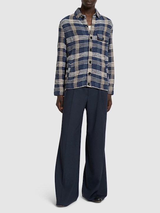 LuisaViaRoma EtroGiacca In Maglia Di Cotone E Lino