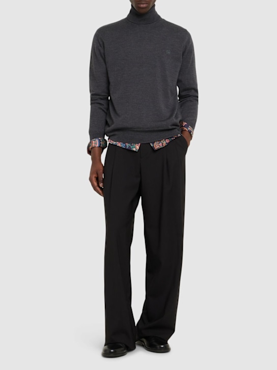 LuisaViaRoma EtroMaglia Collo Alto In Lana